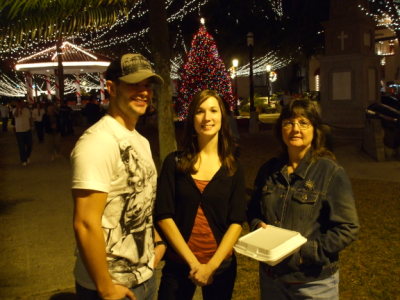 St Augustine Christmas lights 2008